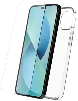 Myway  Sportzubehör Pack coque smartphone et verre trempé  iPhone 14 Plus  in Weiss, Einheitsgrösse