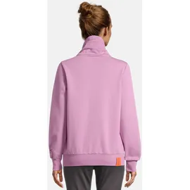 salzhaut Sweatjacke SALZHAUT "Sweatjacke RACKELN - UNI", Damen, Gr. M, rosa (pale), Obermaterial: 80% Baumwolle CO. 20% Polyester PES., Sweatjacken Sweatjacke