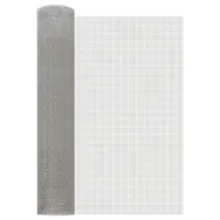 vidaXL Maschendrahtzaun 60 x 1000 cm Silber/Edelstahl