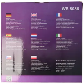 Technoline WS 8086 25,4 cm weiß