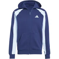 Adidas Seasonal Essentials Colorblock Reißverschlusspullover Dark Blue M