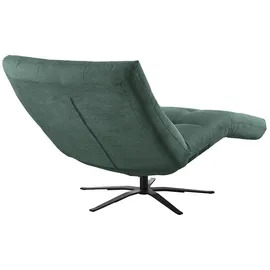 KAWOLA Relaxliege LETICIA Feincord 0 x 0 x 0 cm Grün mit Nackenkissen