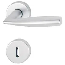 HOPPE Rosettengrt.Vit.1515/42KV/42KVS Alu.F1 rd.OB DIN L/R D/D