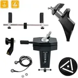 Bernstein Schraubstock Spannfix Vario drehbar, Set, 50mm Backenbreite, Tischklemme, Spannweite 270mm