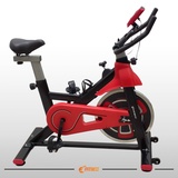 HEIMTRAINER ERGOMETER SPEEDBIKE FITNESSFAHRRAD BIS 110 KG INDOOR CARDIO CYCLING