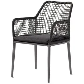 Sieger Malta Diningsessel 58,5 x 60 x 83 cm grau