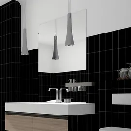 revêt Wandpaneel Revet Schwarz 3 St. 60 x 120 cm