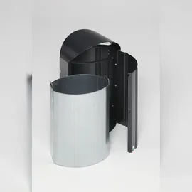 Proregal Standabfallsammler 50 l Silber