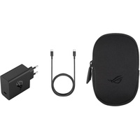 Asus Adapter & USB-C Kabel (65 W, Quick Charge 5.0, Power Delivery 3.0), USB Ladegerät, schwarz