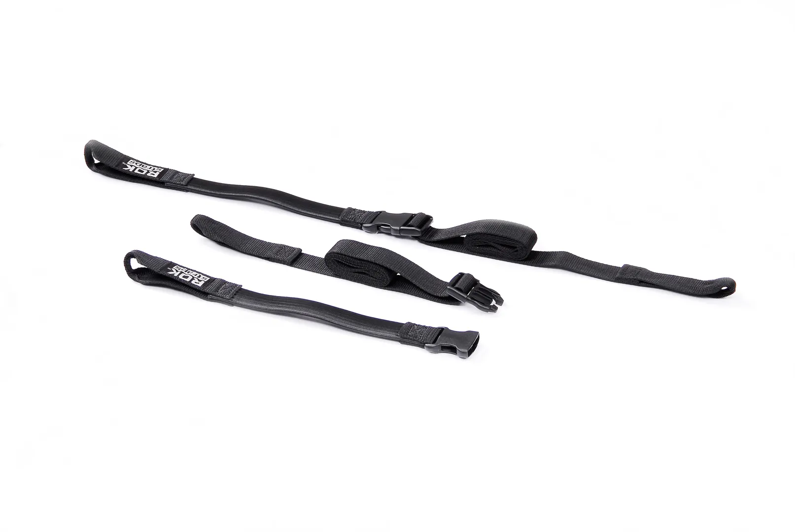 SW-Motech ROK bandjes - 2 verstelbare bandjes. Zwart. 500-1500 mm., zwart, Eén maat