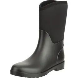 Gummistiefel halbhoch BASICLINE schwarz SCHWARZ 42