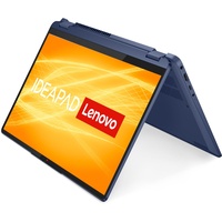 Lenovo IdeaPad Flex 5 Convertible Laptop | 16" WUXGA Touch Display | AMD Ryzen 7 7730U | 16GB RAM | 1TB SSD | AMD Radeon Grafik | Win11 Home | QWERTZ | blau | 3 Monate Premium Care