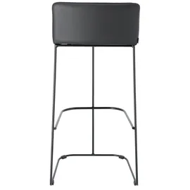 JAN KURTZ Barhocker Ragno schwarz/schwarz pulverbeschichtet