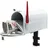 Wiltec US Mailbox weiß