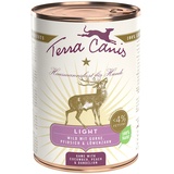 Terra Canis Light Wild, Gurke, Pfirsich & Löwenzahn 12 x 400 g