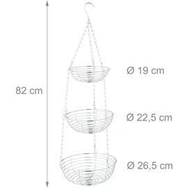 Relaxdays 10039556 Servierkorb