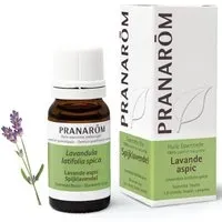 PRANARÔM - Lavande Aspic Huile Essentielle Chémotypée Apaise Les Piqûres, Brûlures Superficielles De La Peau Et Coups Soleil Légers 100 % Pure Naturelle HECT 10 ml