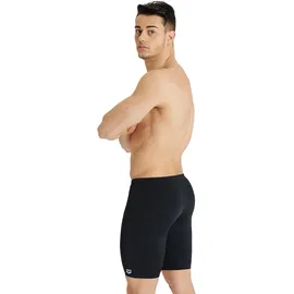 Arena Team Swim Jammer Solid Black/White 6