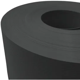 zaunzu® zaun|zu® Sichtschutz Rille PP für Doppelstabmatte Zaunblende Anthrazit 50m