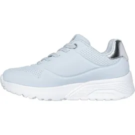 SKECHERS Uno Lite Kinder Blau/Silber 29
