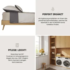 SCHIESSER Bettwäscheset Doubleface | 2-teilig | 135 x 200 cm Schlaftextilien, Bettwäsche, Bettwäsche