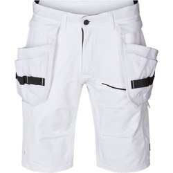 Kansas Evolve Handwerker Stretch-Shorts 132074 - weiß - C54