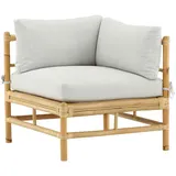 gardenson Cane Loungeeckteil bronze