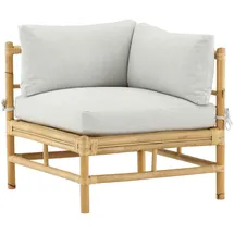 gardenson Cane Loungeeckteil bronze