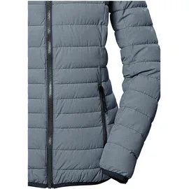 G.I.G.A. DX by killtec Damen Steppjacke/Übergangsjacke mit Kapuze GS 65 WMN QLTD JCKT, dunkel rauchblau,