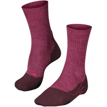 Falke TK2 Wool Trekkingsocken Damen burgundy 39-40