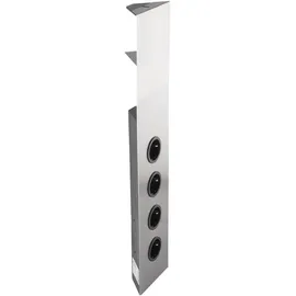 Caressi Steckdosenelement 4ST46-58 Edelstahl 4 St.
