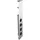 Caressi Steckdosenelement 4ST46-58 Edelstahl 4 St.