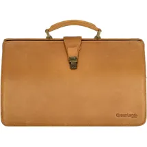 GREENLAND Nature Doktorkoffer Leder 40 cm braun