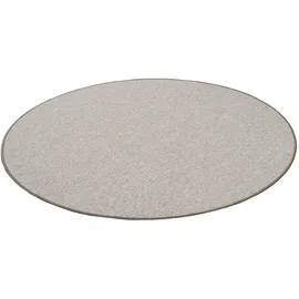 Snapstyle Feinschlingen Veloursteppich 100 x 100 cm Schwarz