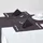 Homescapes Tischset schwarz im 2er-set 33/50 cm,