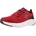 Herren Sneakers Rotes Mesh-Synthetik-Schwarz 42