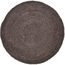 Marrakesch Orient & Mediterran Interior Ethno Boho Deko Jute Teppich Abrila rund 80cm Braun