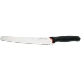 Giesser Universalmesser 25 cm, Wellenschliff, schwarz,