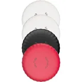 4smarts SkyTag Slim 4er Set 2x weiss, 1x schwarz, 1x rot Tracker, Blau, Schwarz, Weiss