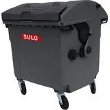 Sulo Mini Müllcontainer 3er Set 1100l Mini-Müllcontainer original grau grün blau Miniatur Mülltonne Küchenabfalleimer Kleinaufbewahrung Spielzeug-Mülltonne
