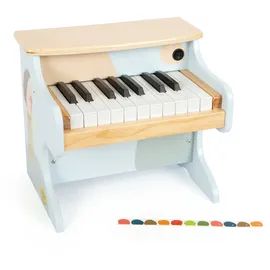 Small Foot Company Small foot Klavier Groovy Beats, elektronisches Kinder-Musiksinstrument, Holz/Kunststoff, 31x23x29cm