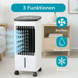 Lifetime Air Luftkühler 80 W, 4 L, Timer, weiß mobil