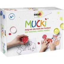 Kreul Mucki Fingermalfarbe 5 x 50 ml mehrfarbig