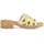 Gabor Pantolette GABOR "Pantolette", Damen, Gr. 40, gelb, Schuhe Pantolette