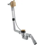 Hansgrohe Exafill S Komplettset Wannenein, Ab- und Überlaufgarnitur, brushed bronze