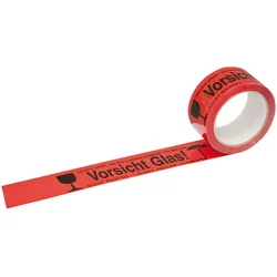 Soennecken Signalklebeband Vorsicht Glas Bruchgefahr 50mmx66m