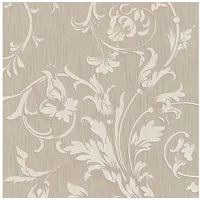 Profhome Textiltapete 0,53 m x 10 m 5,33 m2 Beige 956331-GU