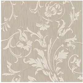 Profhome Textiltapete 0,53 m x 10 m 5,33 m2 Beige 956331-GU