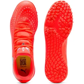 Puma Future 9 Play TF Herren glowing red/puma white/puma black/puma silver 44