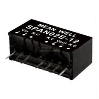MeanWell Mean Well SPAN02B-03 DC/DC-Wandlermodul 500mA 2W Anzahl Ausgänge: